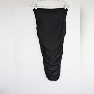 Isabella Oliver Ruched Strapless Dress in Black